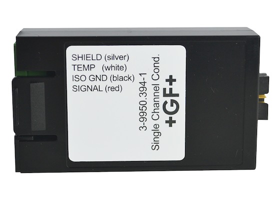 GF SIGNET Módulo de conductividad resistencia directa de un solo canal 9950 en COINSAMATIK